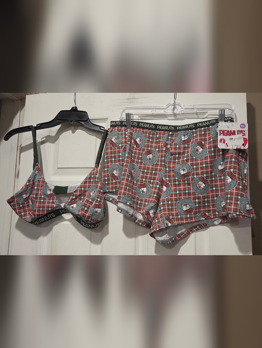 PEANUTS BRA AND SHORT SET
